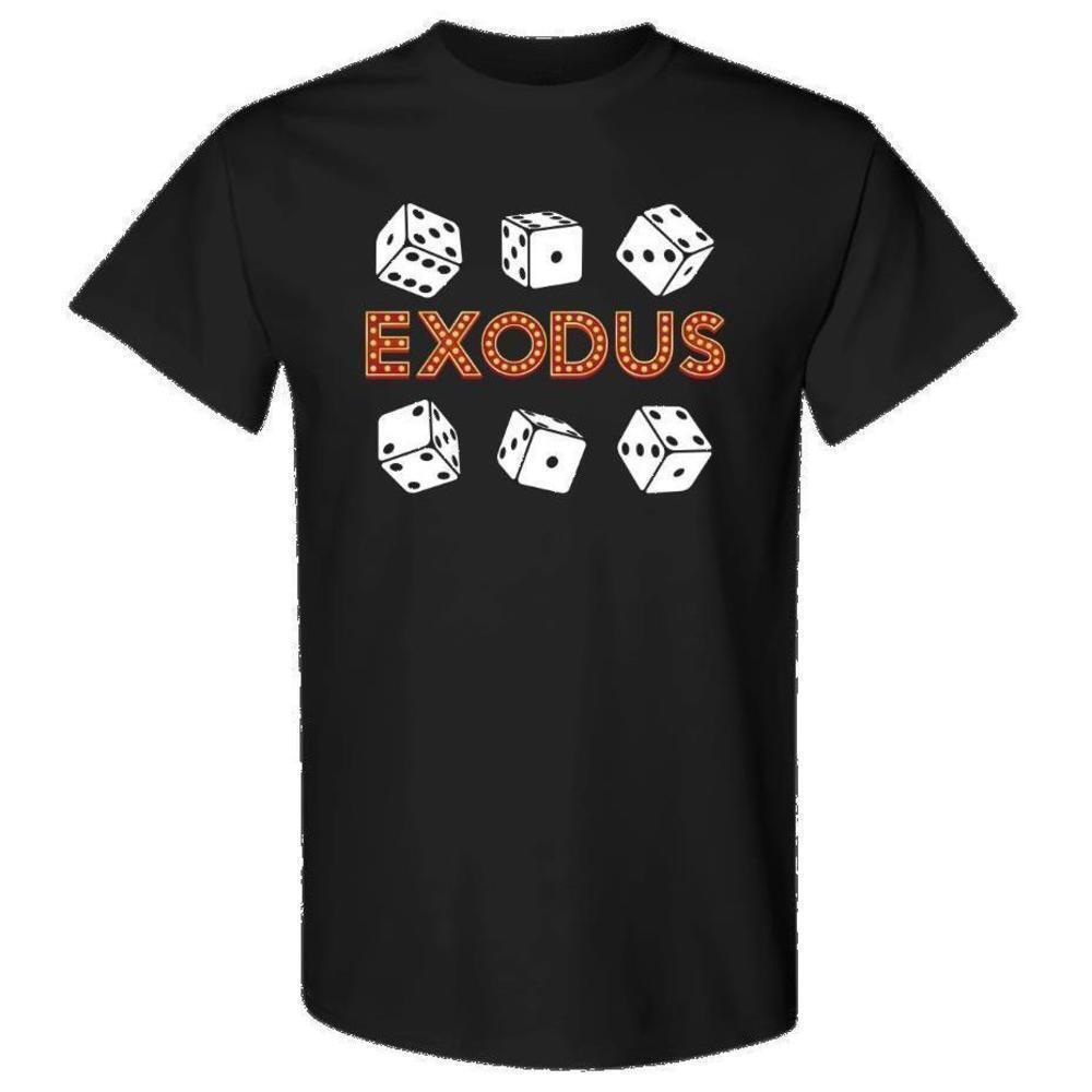 Bet On Exodus Thrash Metal Fan Graphic Rock Style Tee T-Shirt